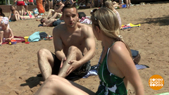 «Спектакль» на пляже. Доброе утро. Фрагмент выпуска от 08.08.2018