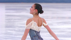 Алина Загитова лидирует по итогам короткого проката! Короткая программа. Женщины. Чемпионат России по фигурному катанию 2019