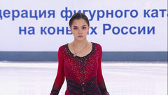 Евгения Медведева. Короткая программа. Женщины. Чемпионат России по фигурному катанию 2019