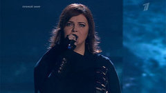 Ольга Олейникова. «До самого неба». Голос-3. Четвертьфинал. Фрагмент выпуска от 12.12.2014