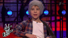 Иван Сохнев. «В пять лет я начал играть на укулеле». Голос.Дети-6. Фрагмент выпуска от 01.03.2019