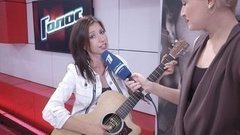 Диляра Вагапова. Интервью после Слепого прослушивания. Голос-3