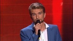 Никита Осин. «Гори, гори, моя звезда». Голос-3. Слепое прослушивание. Фрагмент выпуска от 03.10.2014