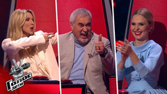 Эмоции, шутки и танцы Наставников на Слепых прослушиваниях. Голос.Дети-6