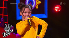 Алика Карпенко. «Про эстраду». Голос.Дети-6. Дополнительный этап. Фрагмент выпуска от 19.04.2019