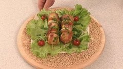 Хитрости приготовления картофельного шашлыка. Доброе утро. Фрагмент выпуска от 06.11.2015