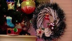 Как сделать новогодний венок своими руками. Доброе утро. Фрагмент выпуска от 21.12.2015