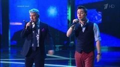 Олег Газманов и Родион Газманов — «Новогодняя ночь». Роза Хутор. Рождество 2016. Фрагмент выпуска от 07.01.2016