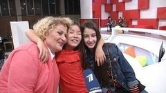 «Я не думала ни о чeм, я просто пела, чтобы мне понравилось!» Полина Богусевич. Интервью после Слепого прослушивания. Голос.Дети-1