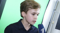 Михаил Смирнов. Интервью после Слепого прослушивания. Голос.Дети-2