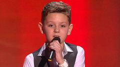 Алексей Забугин. «С тобой». Голос.Дети-2. Слепое прослушивание. Фрагмент выпуска от 20.02.2015