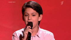 Александр Савинов. «Красный конь». Голос.Дети-2. Слепое прослушивание. Фрагмент выпуска от 13.02.2015