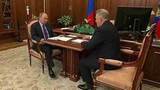 Владимир Путин обсудил социально-экономическое положение Хабаровского края с главой региона