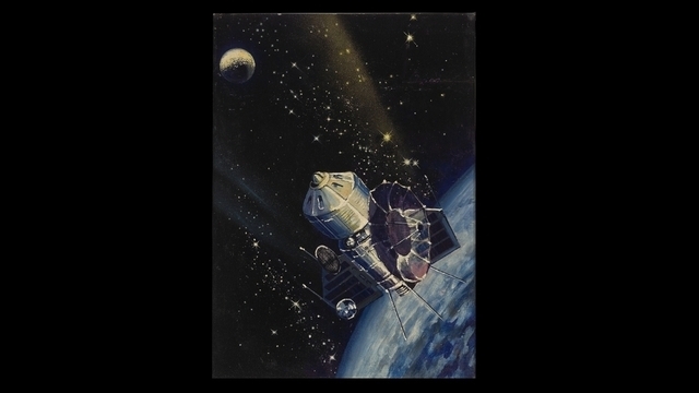 <p>Лунный корабль «Зонд». 1967</p>