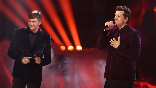 <p>Дмитрий Колдун и брат Георгий</p>