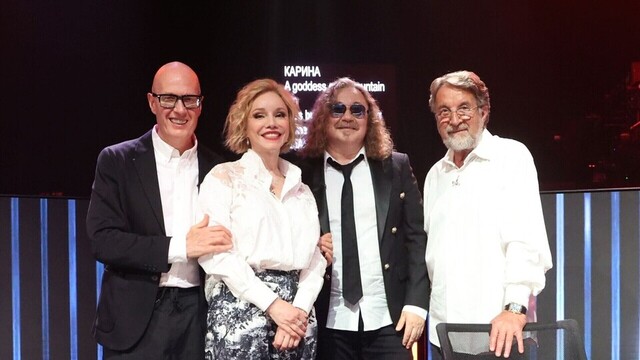 <p>Жюри финального выпуска (слева направо): Вадим Верник, Марина Зудина, Игорь Николаев и Леонид Ярмольник</p>