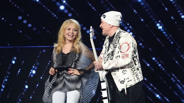 <p>Ольга Кормухина и Алексей Белов</p>