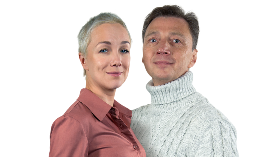 Дарья Мороз и Олег Васильев