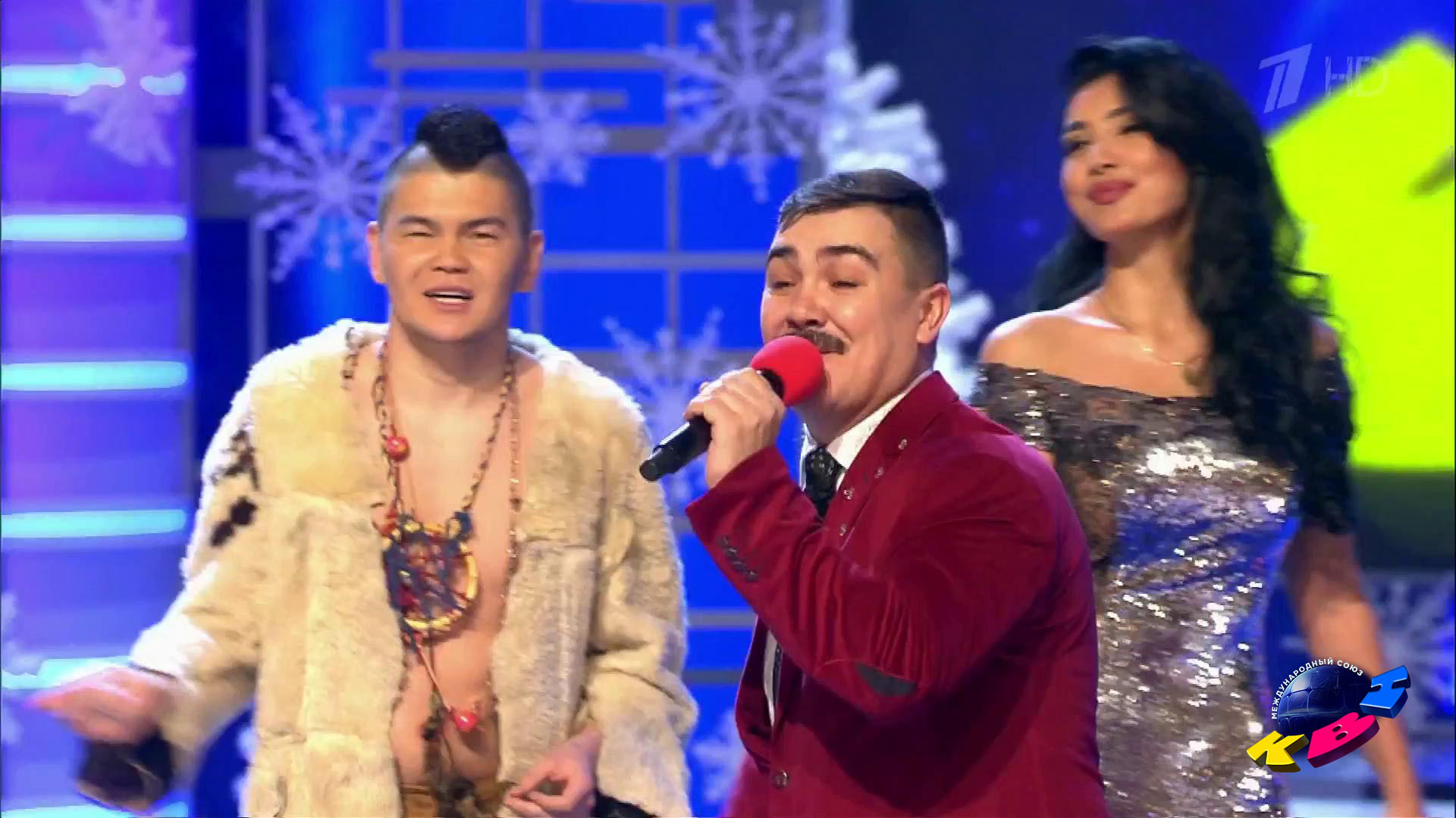 «Азия Mix», Бишкек. Приветствие. КВН. Фрагмент выпуска от 24.12.2016