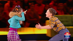 Арина Горшенина и Вениамин Башуров — «Мадам Брошкина». Ледниковый период. Дети. Второй сезон. Фрагмент выпуска от 26.05.2019