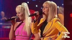 Анна Шульгина и Валерия — «По серпантину». Точь-в-точь. Третий сезон. Фрагмент выпуска от 20.09.2015