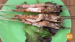 Готовим шашлычки из креветок. Доброе утро. Фрагмент выпуска от 31.07.2019