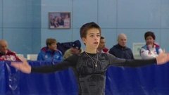 Петр Гуменник. Короткая программа. Юноши. Предсезонные контрольные прокаты по фигурному катанию среди юниоров 2019/2020