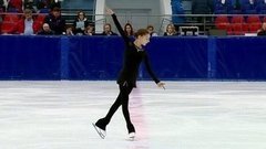 Анна Фролова. Произвольная программа. Девушки. Предсезонные контрольные прокаты по фигурному катанию среди юниоров 2019/2020