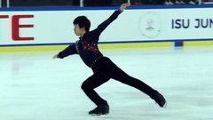 Юма Кагияма. Короткая программа. Юноши. Grand Prix de Courchevel. Гран-при по фигурному катанию среди юниоров 2019/20