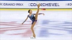 Камила Валиева выиграла этап Гран-при во Франции! Произвольная программа. Девушки. Grand Prix de Courchevel. Гран-при по фигурному катанию среди юниоров 2019/20