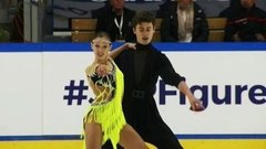 Произвольный танец. Танцы. Grand Prix de Courchevel. Гран-при по фигурному катанию среди юниоров 2019/20