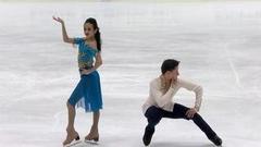 Эйвонли Нгуен — Вадим Колесник. Ритм-танец. Танцы. Гран-при США. Гран-при по фигурному катанию среди юниоров 2019/20