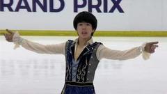 Шун Сато. Произвольная программа. Юноши. Гран-при США. Гран-при по фигурному катанию среди юниоров 2019/20