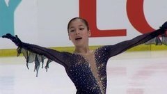 Алиса Лью. Произвольная программа. Девушки. Гран-при США. Гран-при по фигурному катанию среди юниоров 2019/20
