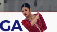 Хаен Ли. Произвольная программа. Девушки. Riga Cup. Гран-при по фигурному катанию среди юниоров 2019/20