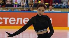 Евгения Медведева. Произвольная программа. Женщины. Предсезонные контрольные прокаты по фигурному катанию 2019/20