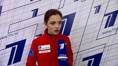 Евгения Медведева — о новой произвольной программе, поддержке тренера и подготовке к соревнованиям