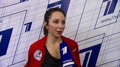 Елизавета Туктамышева — о реакции тренера после проката и атмосфере в Лужниках