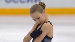 Александра Трусова. Произвольная программа. Женщины. Предсезонные контрольные прокаты по фигурному катанию 2019/20
