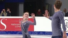 Юлия Артемьева — Михаил Назарычев. Короткая программа. Пары. Гран-при России. Гран-при по фигурному катанию среди юниоров 2019/20