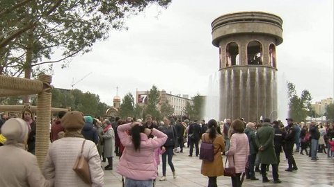 На месте торгового центра «Зимняя вишня» в Кемерово открыли Парк ангелов