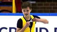 Глеб Лутфуллин. Короткая программа. Юноши. Baltic Cup. Гран-при по фигурному катанию среди юниоров 2019/20
