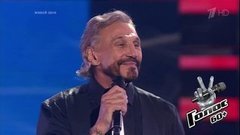 Анатолий Алешин. «Сумасшедший дождь». Голос 60+. Второй сезон. Слепое прослушивание. Фрагмент выпуска от 20.09.2019