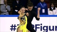 Екатерина Каташинская — Александр Васькович. Произвольный танец. Танцы. Baltic Cup. Гран-при по фигурному катанию среди юниоров 2019/20