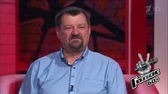 Леонид Сергиенко перед нокаутами: «Когда повернулась Пелагея, это было похоже на атомный взрыв». Голос 60+. Второй сезон. Фрагмент выпуска от 27.09.2019