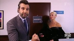 Новая фамилия Анастасии Ивлеевой. Пролог. Вечерний Ургант. Фрагмент выпуска от 01.10.2019