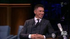 Актер и телеведущий Тимур Батрутдинов о новом шоу с Ольгой Бузовой. Вечерний Ургант. Фрагмент выпуска от 03.10.2019