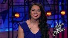 Виктория Карачун. «От папы мне достался голос и темперамент». Голос 8. Фрагмент выпуска от 11.10.2019