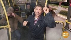 Дмитрий Талабуев эвакуирует автобус. Доброе утро. Фрагмент выпуска от 14.10.2019