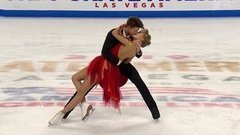 Александра Степанова — Иван Букин. Ритм-танец. Танцы. Skate America. Гран-при по фигурному катанию 2019/20